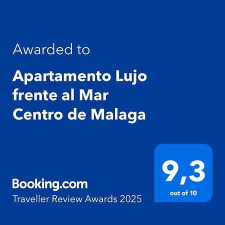 Apartamento Lujo Frente Al Mar Centro De Málaga Esterno foto
