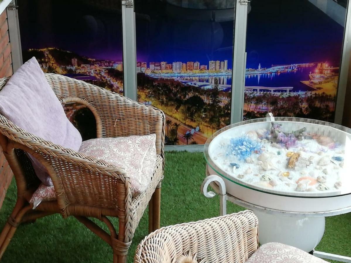 Apartamento Lujo Frente Al Mar Centro De Málaga Esterno foto