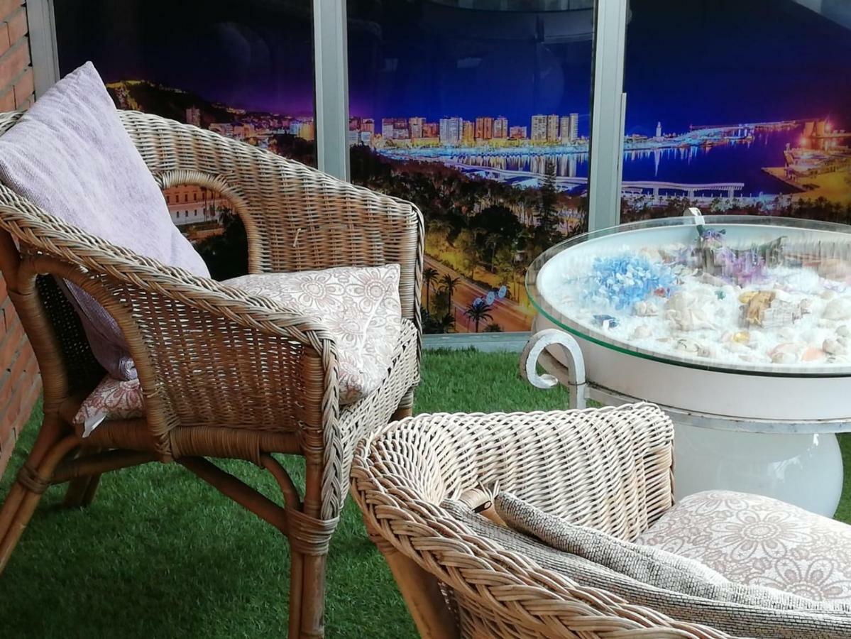 Apartamento Lujo Frente Al Mar Centro De Málaga Esterno foto