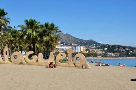 Apartamento Lujo Frente Al Mar Centro De Málaga Esterno foto